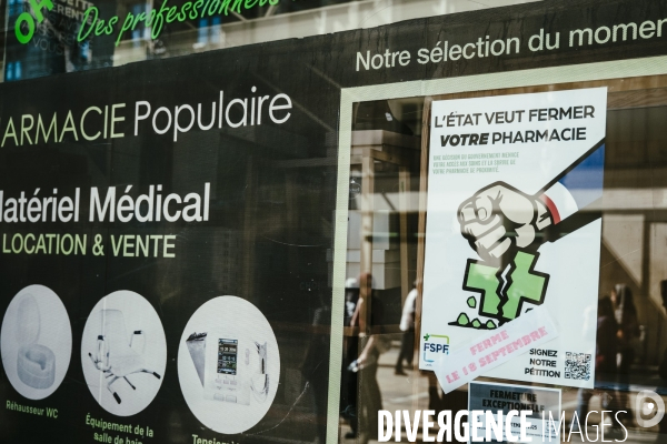 Fermeture des Pharmacies, 18.09.2025, Montpellier