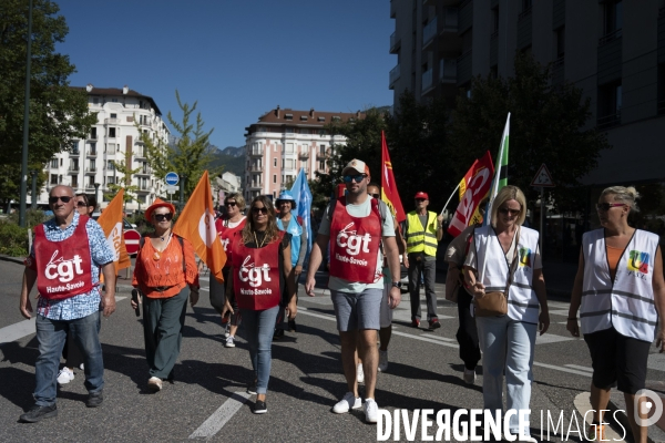 Annecy - Manifestation nationale intersyndicale du 18 sept 2025
