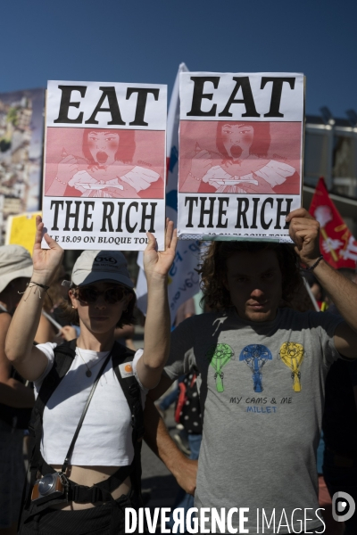 Annecy - Manifestation nationale intersyndicale du 18 sept 2025