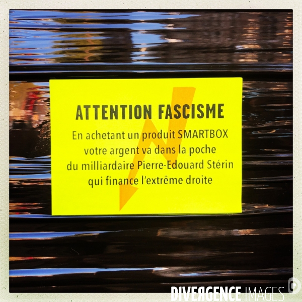 Slogans durant la manifestation du 18 Septembre 2025 à Paris.