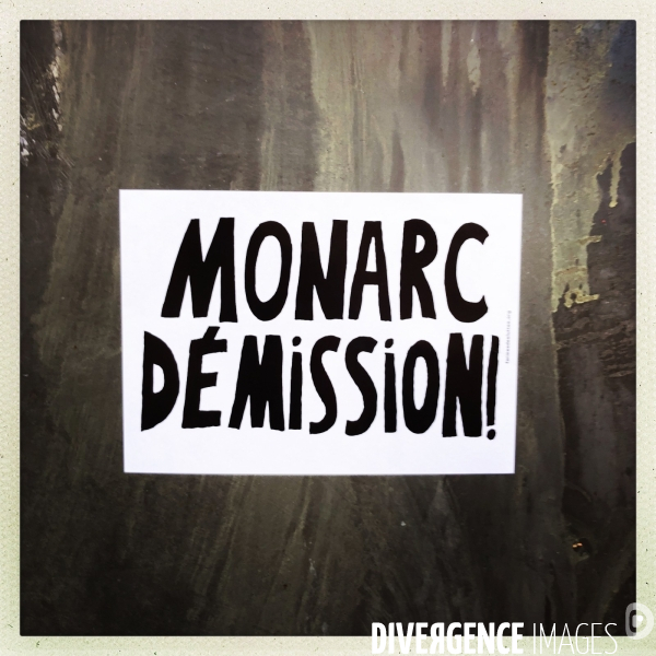 Slogans durant la manifestation du 18 Septembre 2025 à Paris.
