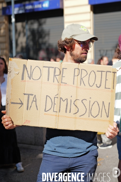 Manifestation mobilisation intersyndicale à Toulouse