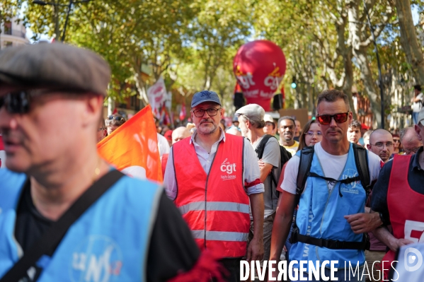 Manifestation mobilisation intersyndicale à Toulouse