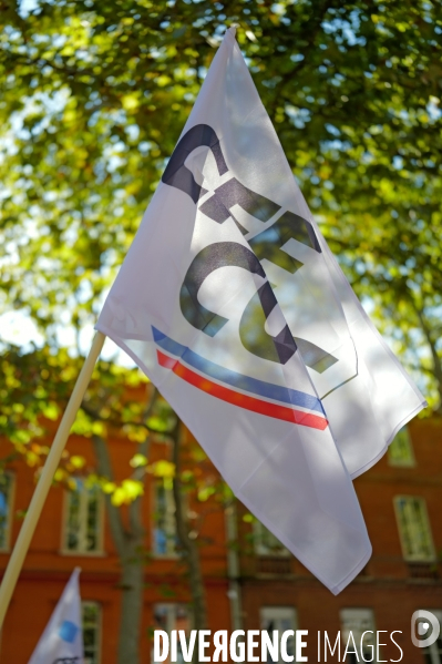 Manifestation mobilisation intersyndicale à Toulouse