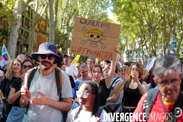 Manifestation mobilisation intersyndicale à Toulouse