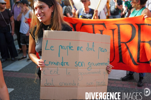 Manifestation mobilisation intersyndicale à Toulouse