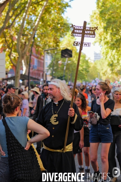 Manifestation mobilisation intersyndicale à Toulouse