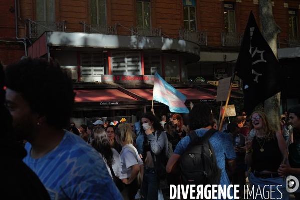 Manifestation mobilisation intersyndicale à Toulouse