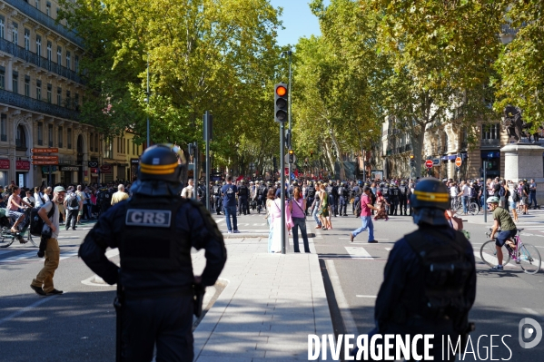 Manifestation mobilisation intersyndicale à Toulouse