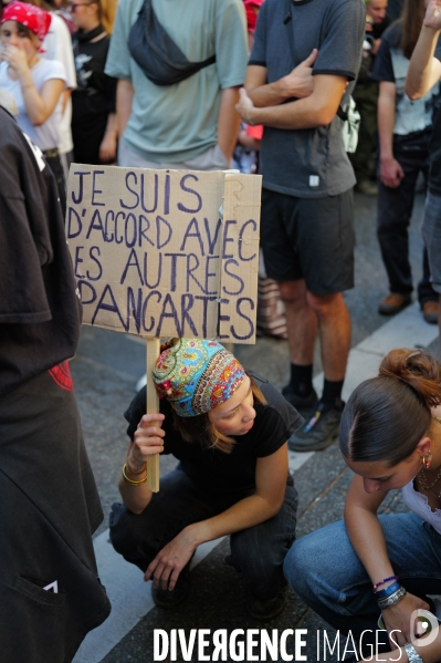 Manifestation mobilisation intersyndicale à Toulouse