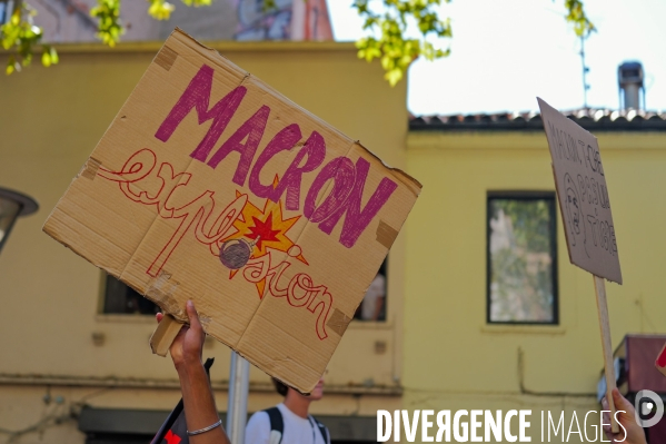 Manifestation mobilisation intersyndicale à Toulouse