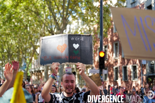 Manifestation mobilisation intersyndicale à Toulouse