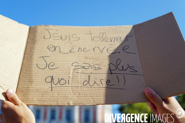 Manifestation mobilisation intersyndicale à Toulouse