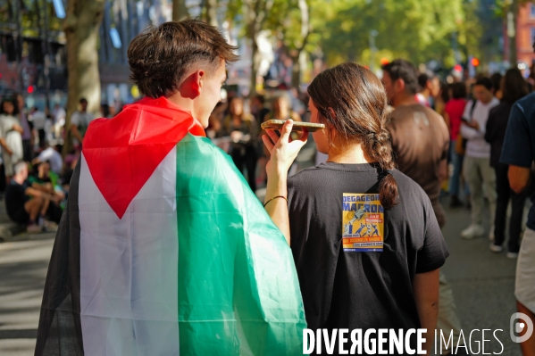 Manifestation mobilisation intersyndicale à Toulouse