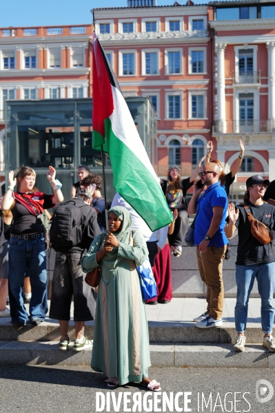 Manifestation mobilisation intersyndicale à Toulouse