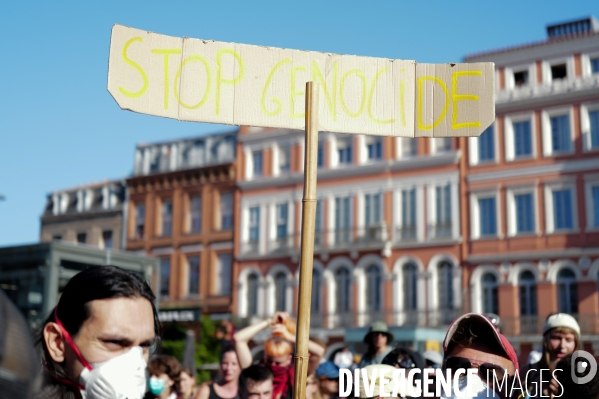 Manifestation mobilisation intersyndicale à Toulouse