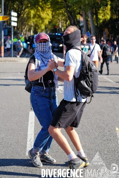 Manifestation mobilisation intersyndicale à Toulouse