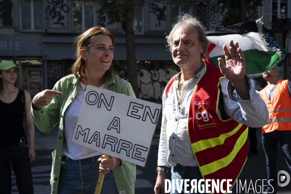 Manifestation intersyndicale du 18 septembre