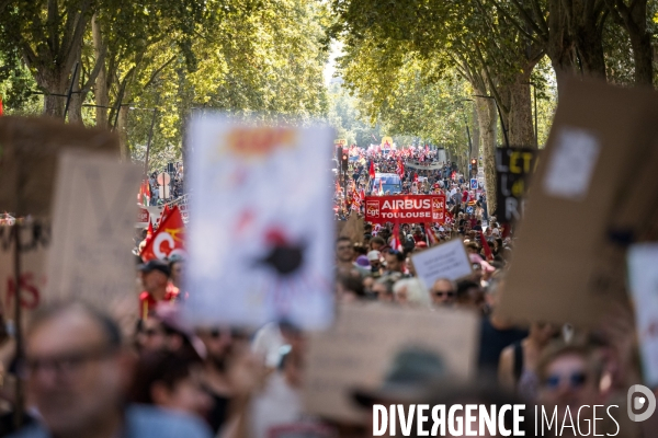 TOULOUSE : manifestation du 18 septembre 2025