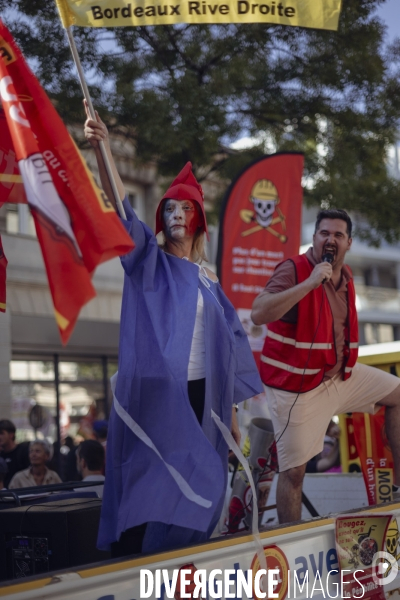 « Bloquons tout » à Bordeaux, la manifestation du 18 septembre 2025
