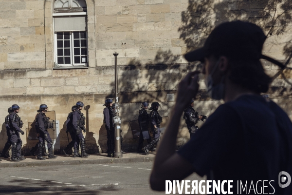 « Bloquons tout » à Bordeaux, la manifestation du 18 septembre 2025