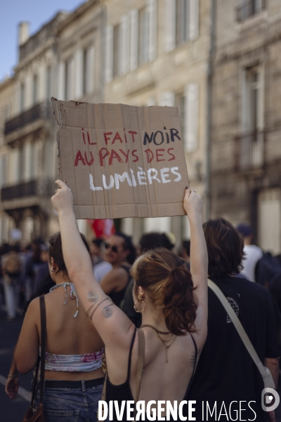 « Bloquons tout » à Bordeaux, la manifestation du 18 septembre 2025