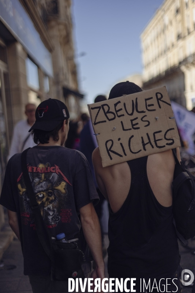 « Bloquons tout » à Bordeaux, la manifestation du 18 septembre 2025