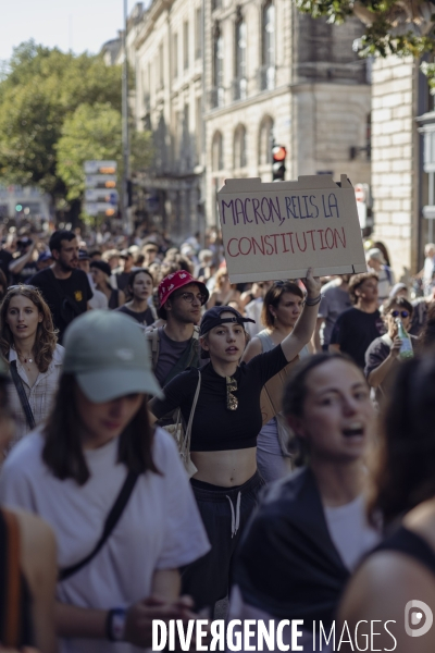 « Bloquons tout » à Bordeaux, la manifestation du 18 septembre 2025