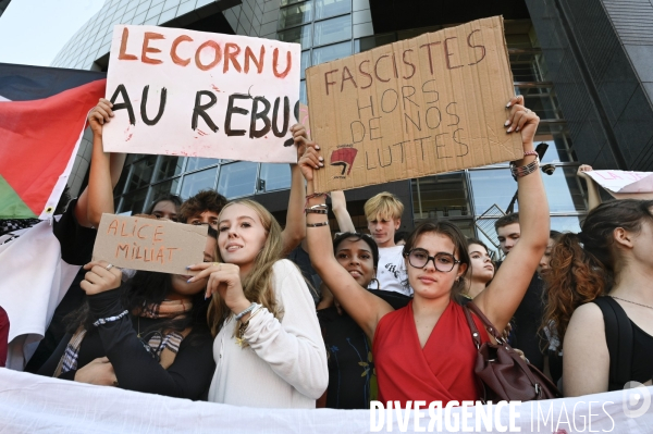 Mobilisation contre le gouvernement Lecornu, à l appel des syndicats le 18 septembre à Paris.