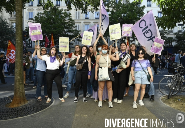 Mobilisation contre le gouvernement Lecornu, à l appel des syndicats le 18 septembre à Paris.
