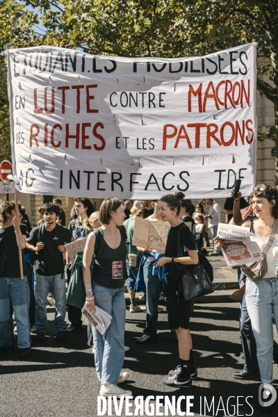 Greve et manifestation intersyndicale contre l austerite budgetaire