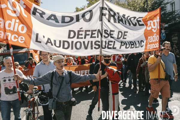 Greve et manifestation intersyndicale contre l austerite budgetaire