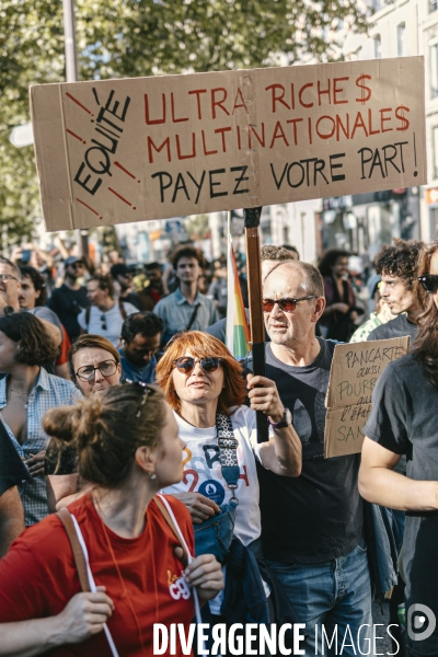 Greve et manifestation intersyndicale contre l austerite budgetaire