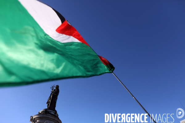 Rassemblement pro-palestine