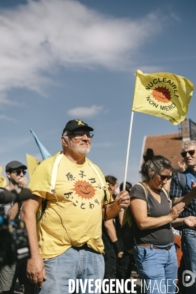 Manifestation du futur a Bure contre le projet d’enfouissement de dechets nucleaires Cigeo