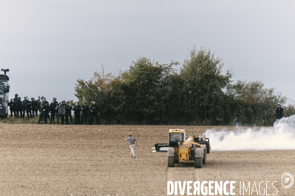 Manifestation du futur a Bure contre le projet d’enfouissement de dechets nucleaires Cigeo