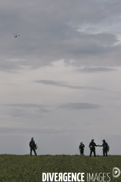 Manifestation du futur a Bure contre le projet d’enfouissement de dechets nucleaires Cigeo