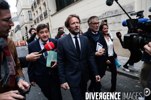 Matignon - consultations du 17 septembre 