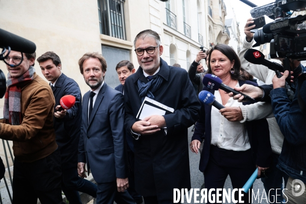 Matignon - consultations du 17 septembre