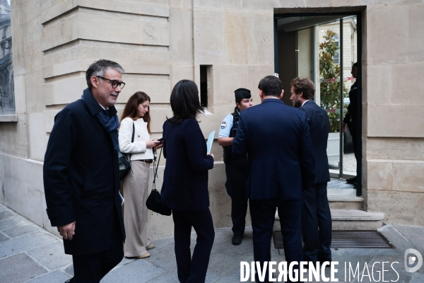 Matignon - consultations du 17 septembre