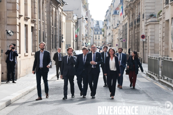 Matignon - consultations du 17 septembre