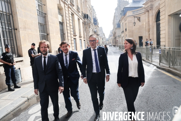 Matignon - consultations du 17 septembre