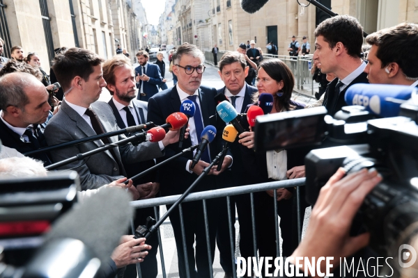 Matignon - consultations du 17 septembre