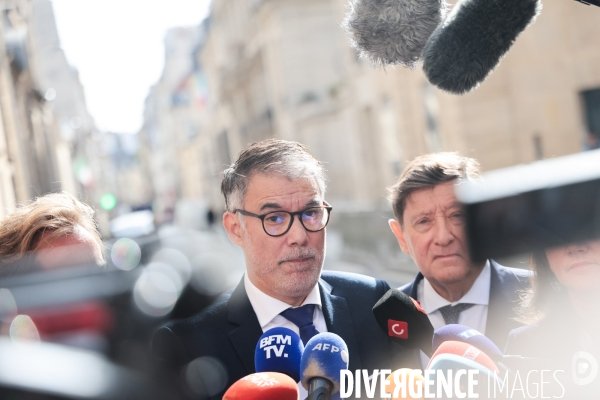 Matignon - consultations du 17 septembre 