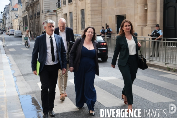 Matignon - consultations du 17 septembre