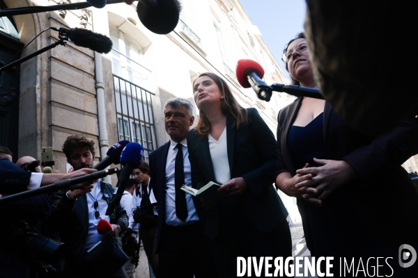 Matignon - consultations du 17 septembre