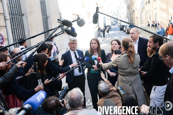 Matignon - consultations du 17 septembre 