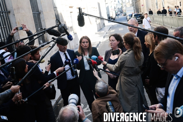 Matignon - consultations du 17 septembre 