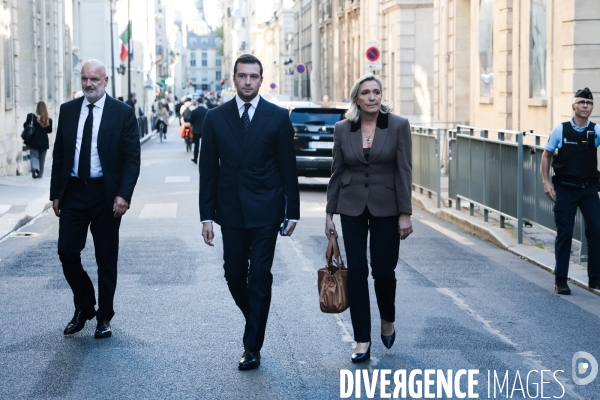 Matignon - consultations du 17 septembre