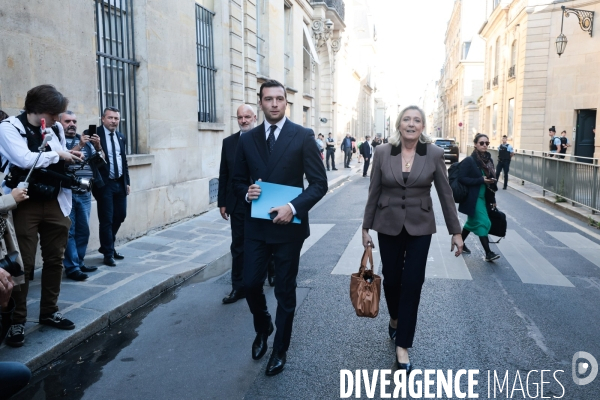 Matignon - consultations du 17 septembre